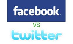 Facebook и Twitter 