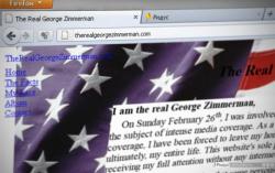 Джордж Циммерман, сайт, therealgeorgezimmerman.com  