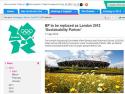 Кампания за экологичную Олимпиаду, Олимпийские игры 2012, сайт, подделка 